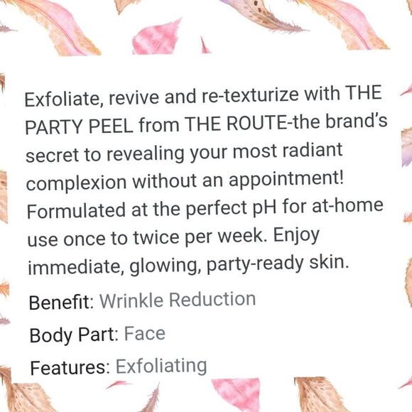 Face Mask from The Party Peel by The Route TRAVEL SIZE - Picture 4 of 7